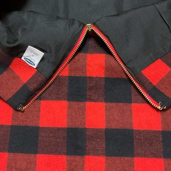 Old Navy Buffalo Plaid Mini Skirt Womens 2 Red Black Buffalo Check Casual A Line - Picture 5 of 10